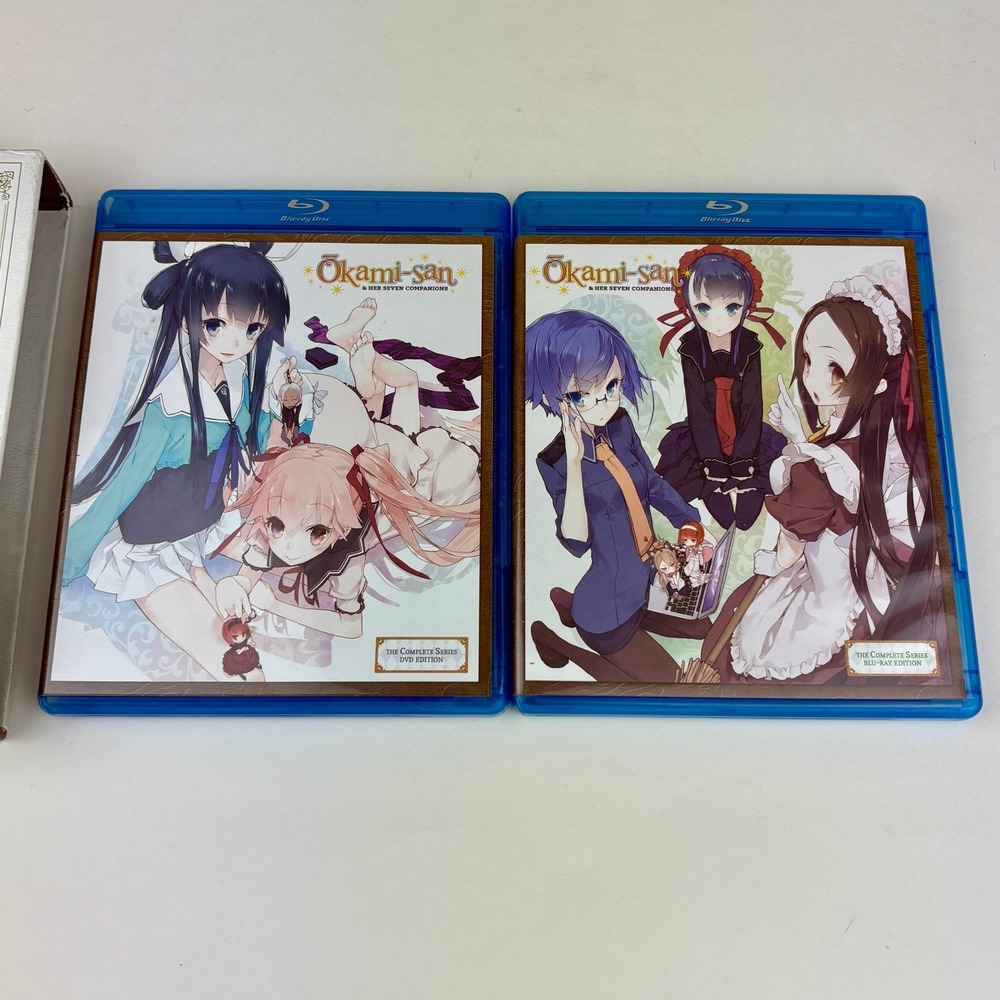 Okami-san & Her Seven Companions The Complete Series (2010 Blu-ray DVD) Anime